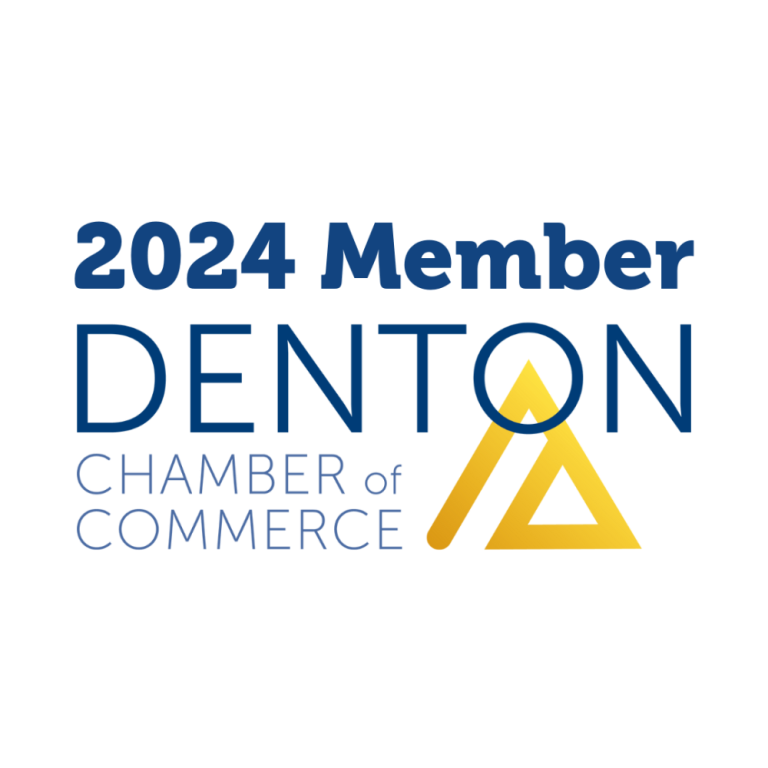 Denton Chamber of Commerce 2024 member badge