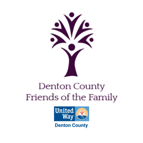 Denton County Friends of the Family logo