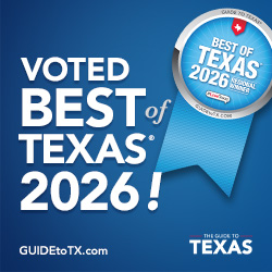 Voted Best of Texas 2026 badge
